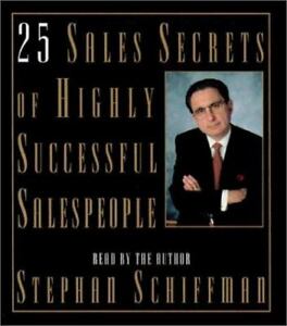 25 Sales Secrets Of Highly Successful Salespeople Audio CD