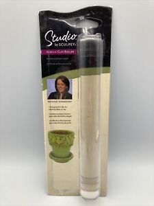 Studio by Sculpey Solid Acrylic Clay Roller Designed To Roll Even Sheets of Clay