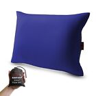 4 oz X-Foam Inflatable Camping Pillow ELuxe w. Removable Padded Cover Ultralight