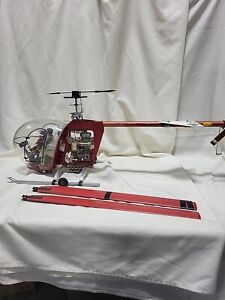 New ListingVintage RC Helicopter Super Cool Probably A Wall Hanger! Original Figures As Is!