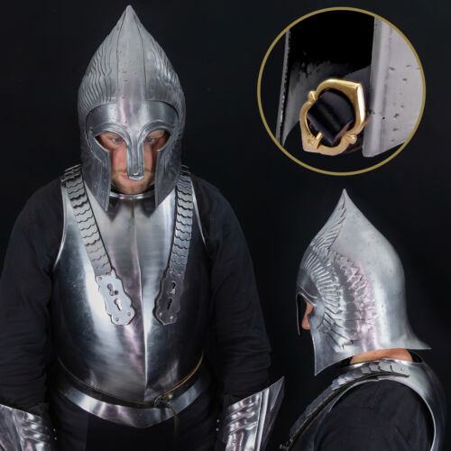 Handmade VINTAGE NAUTICAL Helmet Gondor SCA LARP Helmet Warrior Halloween Costum