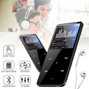 Player 8GB MP3/MP4 Lossless Sound FM UK BK Radio Voice Bluetooth Music Portable