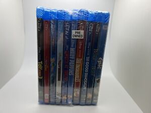 Lot Of 10 Disney Movies , Blu-Ray , Pre Owned, Good Condition