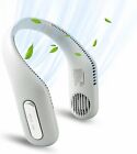 Portable USB Rechargeable Bladeless Neck Fan Hanging Air Cooler Air Conditioner