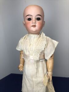 20” Antique Armand Marseille Germany A & M 390 Bisque Doll 1900 Compo Body #o