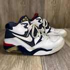 Nike Air Force 180 Olympic 310095-100 White Midnight Blue Gold Mens Size 8 Shoes