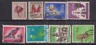South Africa 1961 -74 QE2 Selection 0f 8 stamps used ( C541 )