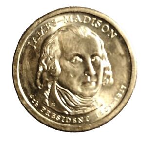 2007 D James Madison Presidential Dollar Coin - lot 01