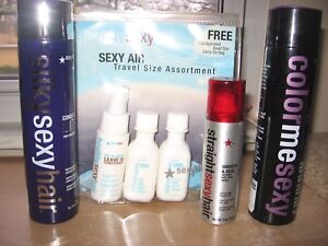 SALON COLOR ME SEXY HAIR GIFT SET PACKAGE **BRAND NEW** Shampo conditioner,spray