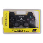 For Sony PlayStation PS2 Wireless Wired Controller 2.4GHz Dual Vibration Gamepad