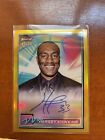 2021 Topps Finest Basketball Gold Refractor On Card Auto Hersey Hawkins /50