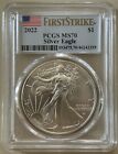 2022 Silver Eagle $1 PCGS MS70 First Strike