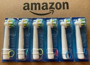 *NO BOX 6 ORAL-B Floss Action TRIUMPH Replacement Tooth Brush Heads Refills NEW
