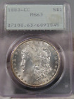 1880-CC Silver MORGAN Dollar PCGS MS63 Old Rattler.  #11