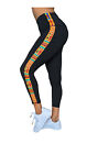Women's High Waist Yoga / Pants Workout Leggings with Kente African Print