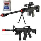 UKARMS P1082C and P1158CA Spring Powered Airsoft Sniper Rifle Loadout Kit w/ BBs