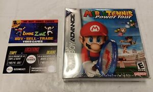 GBA-Mario Tennis Power Tour (GameBoy Advance) SEALED WITH BOX PROTECTOR