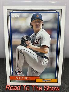 New Listing2021 Topps Update - 1992 Topps Redux #T92-20 Casey Mize Detroit Tigers