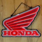 Honda LED flex Neon Sign in solid steel Can Motorcycle Wings CBX Goldwing CB500