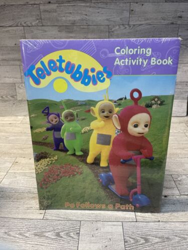 Teletubbies Coloring Activity Books 4 Pack Factory Sealed