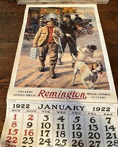 1989 Reproduction Of Remington 1922 “Game Loads Get’em!” Calendar