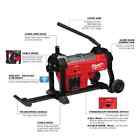 Milwaukee M18 FUEL Sewer Sectional Machine w/ CABLE-DRIVE 2871-20 (TOOL ONLY)