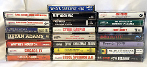 New ListingMixed Lot Of 22 Cassettes rock pop  70s 80’s 90’s