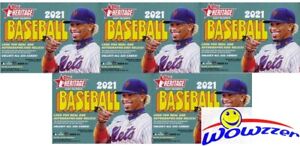 (5) 2021 Topps Heritage HIGH Number Baseball EXCLUSIVE Sealed Blaster Box!