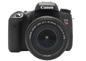 Canon EOS Rebel T6s 24.2MP Digital SLR Camera - Black /18-135mm lens, 55-250mm
