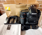 Nikon D3 works perfectly. Comes with battery charger, battery, box, and manual.
