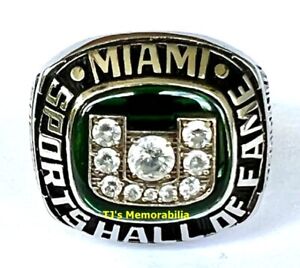 2005 MIAMI HURRICANES SPORTS HALL OF FAME HOF CHAMPIONS CHAMPIONSHIP RING PLAYER