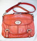 Fossil Maddox Long Live Vintage 1954 Crossbody Purse Messenger Bag ZB5032 Red
