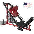 Leg Press Hack Squat Machine Leg Exercise Machine with Linear Bearing For Home