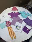 American Girl Doll Lot 11 Piece Clothing Purse Karate Top Stylist Apron And More