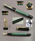 Pelikan M 400 fountain pen green 1980ties with OB nibsize