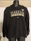 Pittsburgh Penguins Sweatshirt Hoodie Pullover Black Adult Size Xxl (XL)Majestic