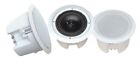 Pyle 4-8 Ohm Wired 8in Dual Enclosed In-Wall/Ceiling Speaker 250W (Pair)