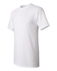 50 NEW MENS Wholesale Plain Gildan 100% Cotton White Adult T-Shirts S M L XL