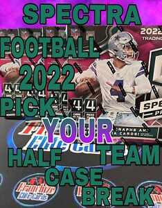 2022 NFL Spectra Hobby HALF CASE BREAK! (4 Boxes)