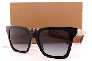 Brand New Burberry Sunglasses BE 4335 3929/8G Black/Grey Gradient For Women