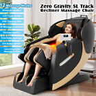 New Full Body Zero Gravity Massage Chair SL-Track Recline Upturning Knee Heating