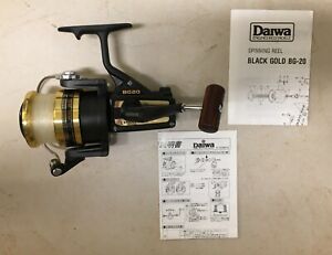 Daiwa Black Gold BG20 Spinning Reel, 3 ball bearings