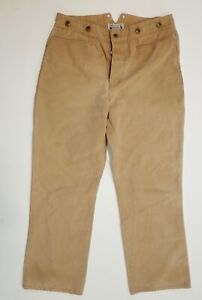 35/36x29 Classic OLD WEST Styles SASS Western Buckle Back Canvas PANTS USA Made