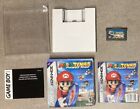 Mario Tennis: Power Tour (Game Boy Advance GBA 2005) Complete CIB game manual ++