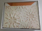 Hallmark CHRISTMAS  cards signature  collection snowflake design embossed - 12
