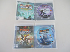 2 PS3 Games Ratchet Clank Into the Nexus & Tools of Destruction Cleaned Polished