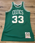 Authentic Mitchell & Ness Boston Celtics Larry Bird Swingman 1985-86 Road Jersey