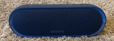Sony SRS-XB20 Blue Waterproof Wireless Bluetooth Speaker Extra Bass Portable