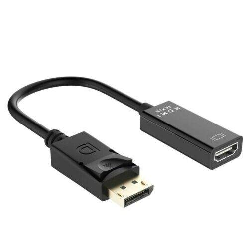 DP Displayport Male to HDMI Female Cable Converter Adapter for PC Laptop Desktop