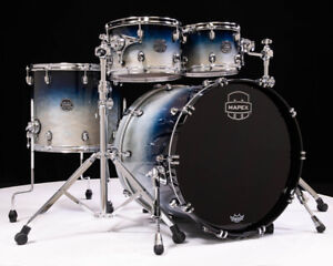 Mapex Saturn 4pc Rock Shell Pack - Teal Blue Fade